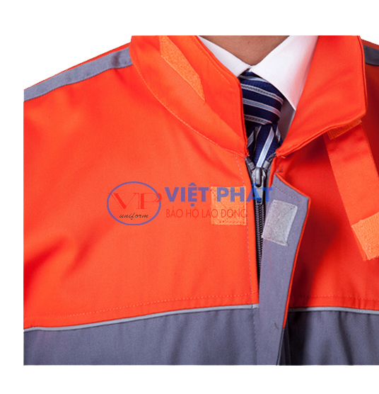 áo bảo hộ công nhân cơ khí Việt Phát