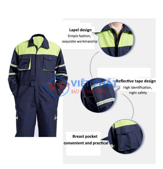 Trang phục bảo hộ lao động công nhân cơ khí