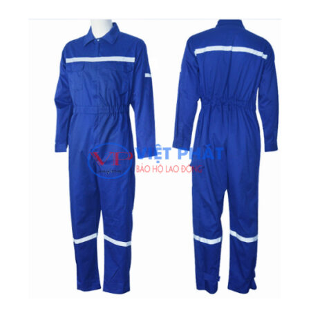 Quần áo đồng phục công nhân cơ khí màu xanh